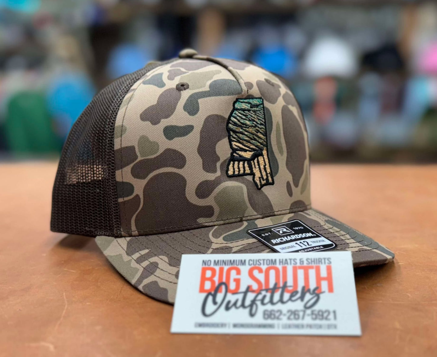 State Turkey Feather Trucker Cap -- Richardson 112