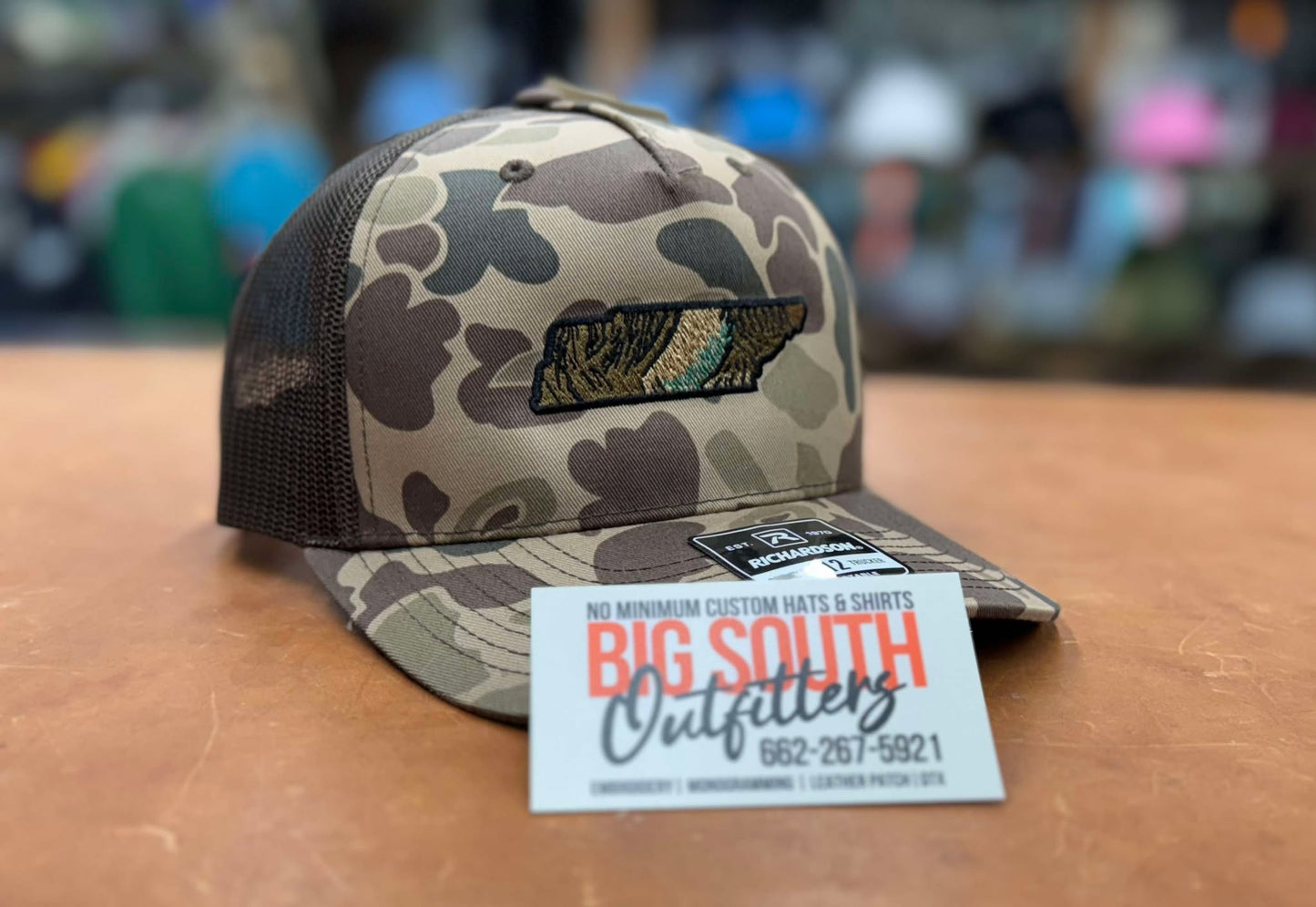State Turkey Feather Trucker Cap -- Richardson 112