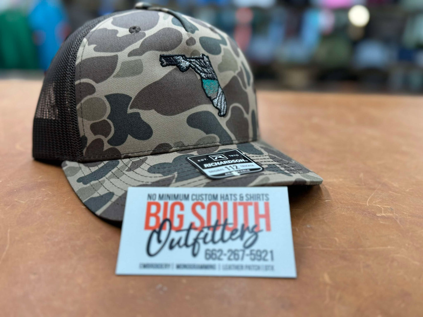 State Turkey Feather Trucker Cap -- Richardson 112