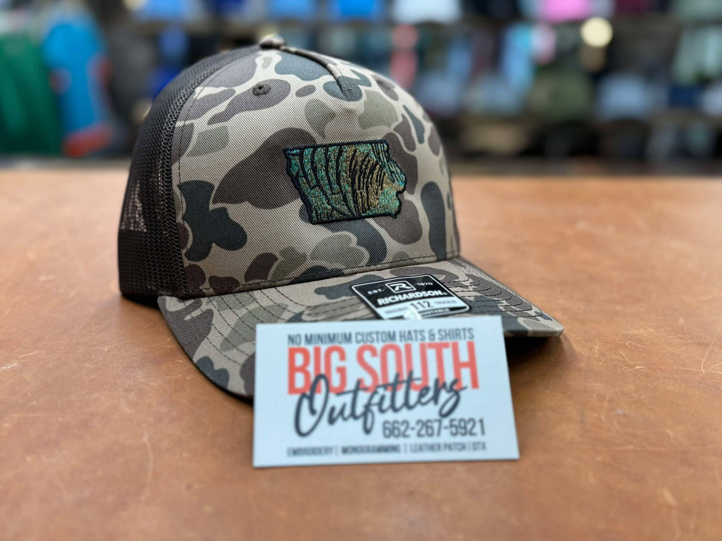 State Turkey Feather Trucker Cap -- Richardson 112