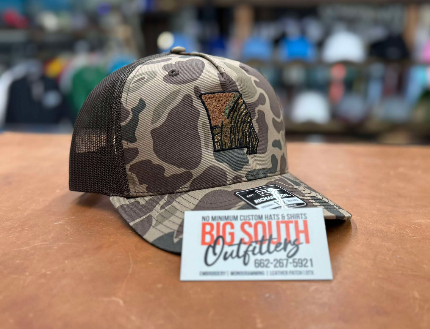 State Turkey Feather Trucker Cap -- Richardson 112