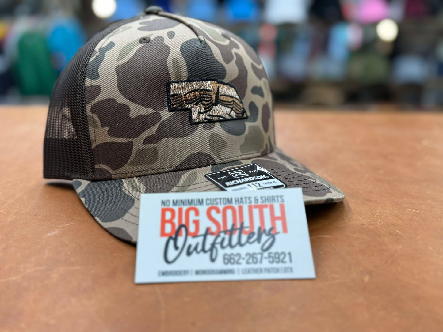State Turkey Feather Trucker Cap -- Richardson 112