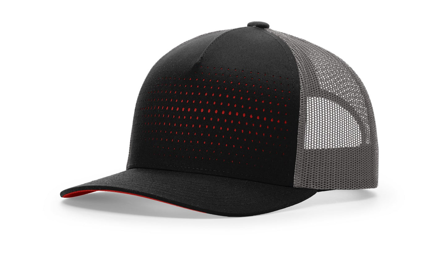 Richardson 163 - Laser Cut 5 Panel Trucker
