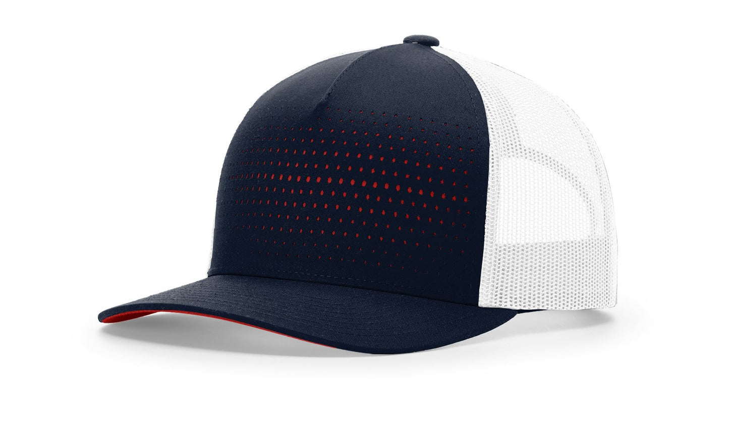 Richardson 163 - Laser Cut 5 Panel Trucker