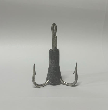 G8R Getter Alligator Fishing Weighted Treble Hook | Mustad 3551 Nickle Big South Outfitters G8R Getter Alligator Fishing Weighted Treble Hook | Mustad 3551 Nickle Big South Outfitters