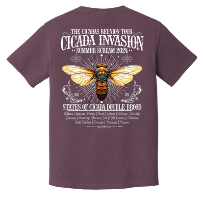2024 DOUBLE BROOD Cicada Emergence Comfort Colors T-Shirt