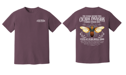 2024 DOUBLE BROOD Cicada Emergence Comfort Colors T-Shirt